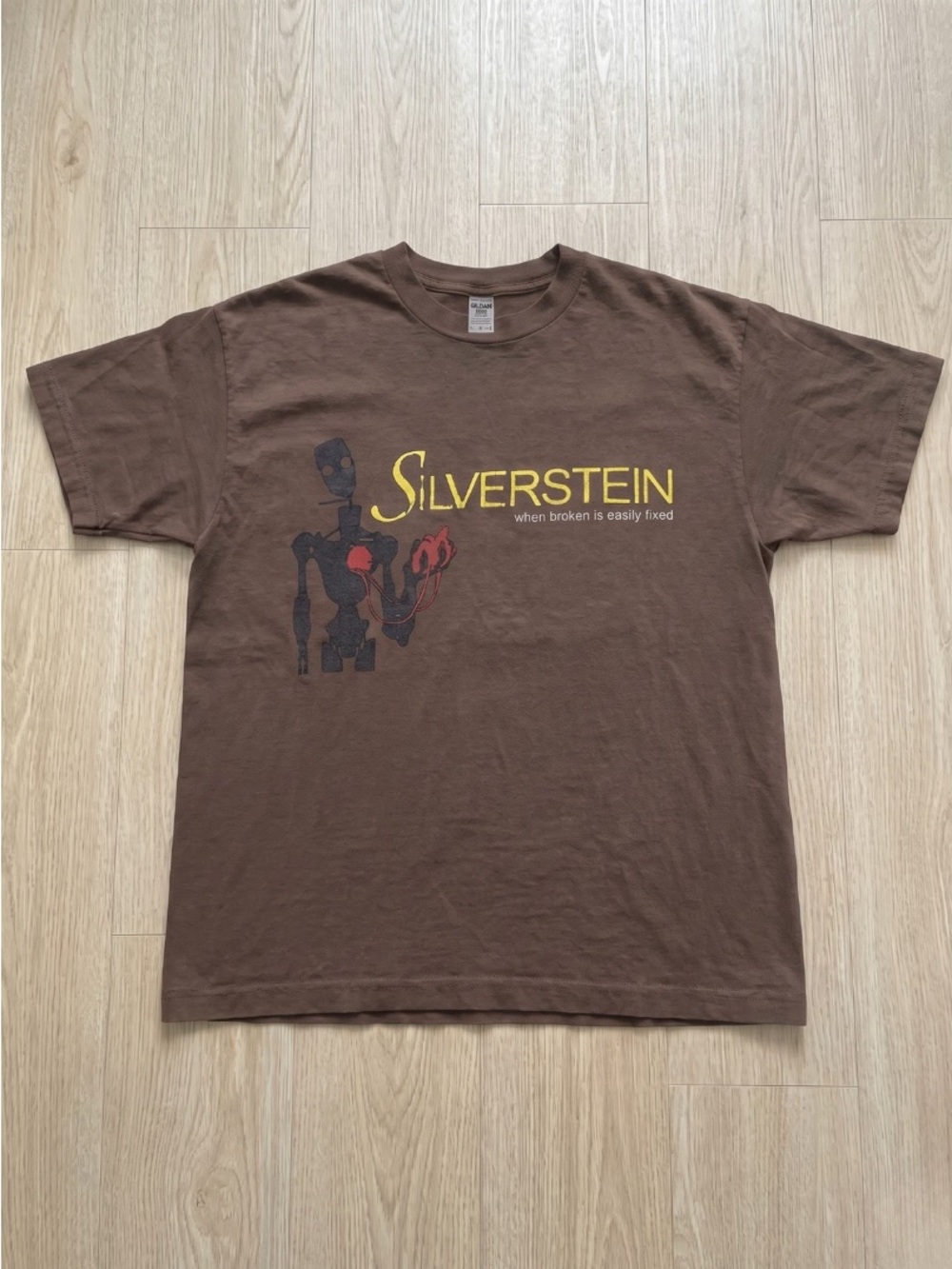 Silverstein When Broken Is Easily Fixed Band Graphic Gildan Tee